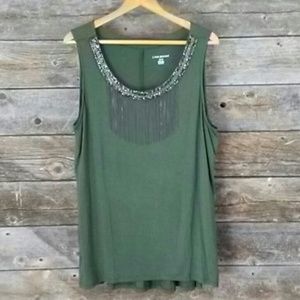 Lane Bryant 18/20 dressy sleeveless tank top